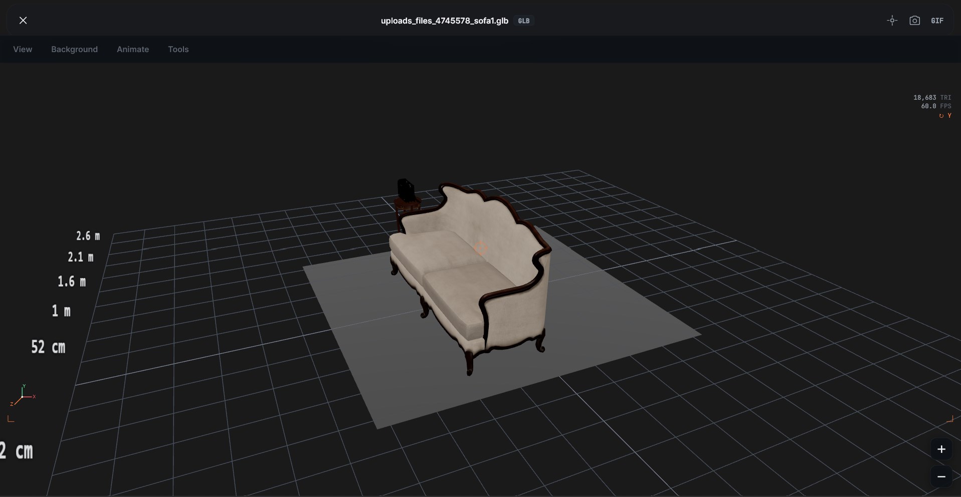 Open3D Viewer screenshot