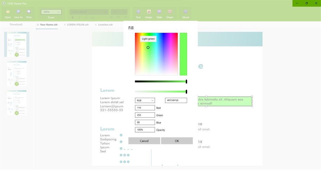 CDR Viewer Pro - Microsoft Apps