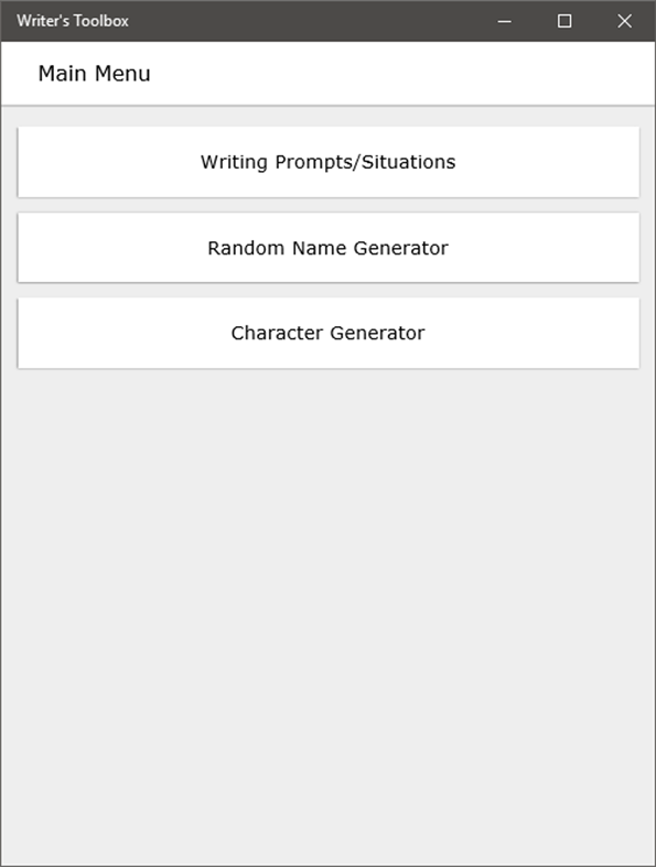 #1. Writer's Toolbox (Windows) โดย: ARC APPLICATIONS