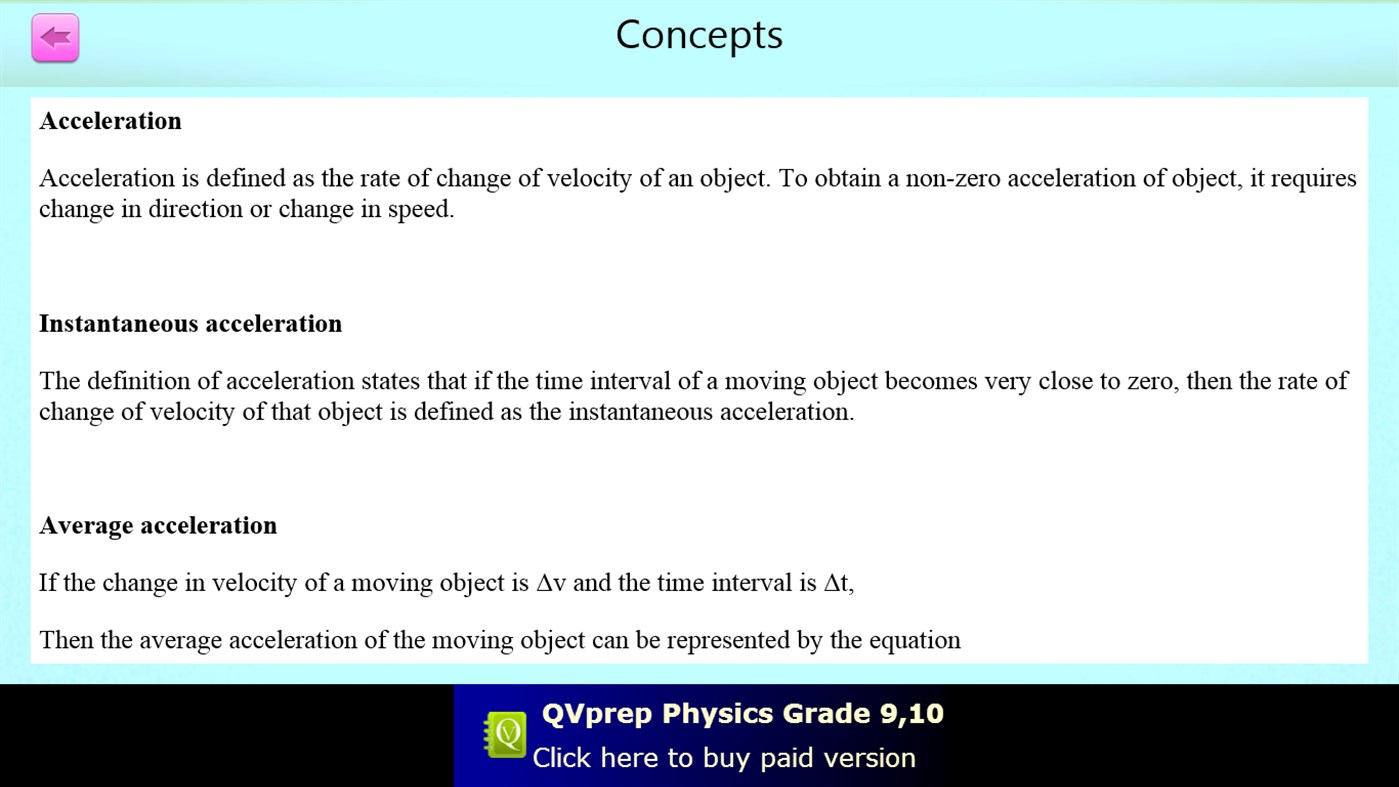 #5. QVprep Lite Physics Grade 9 10 (Windows) 来自: PJP Consulting LLC