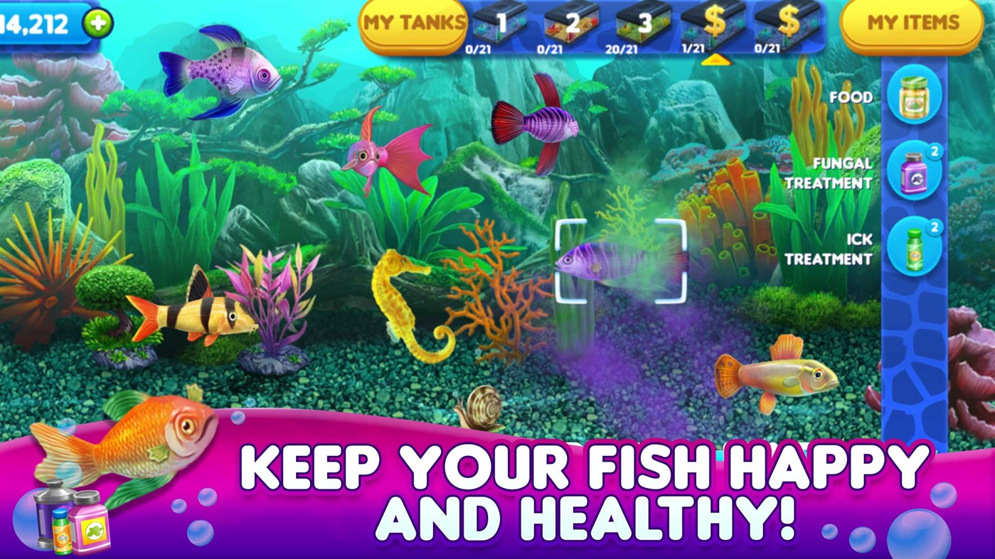 #3. Fish Tycoon 2: Virtual Aquarium (Windows) Podle: Last Day of Work