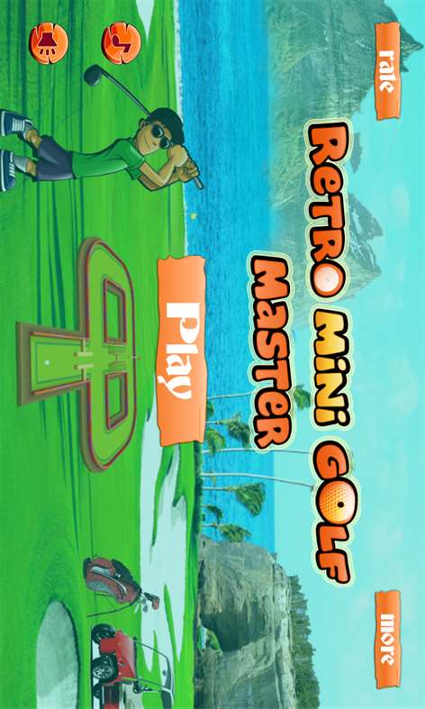 Retro Mini Golf Master Pro Screenshots 1