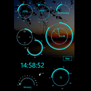 Modern Clock XIV