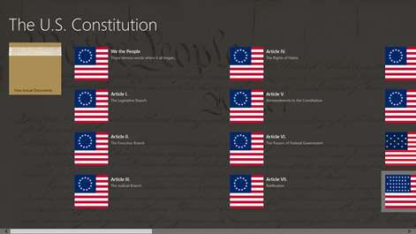 U.S. Constitution Screenshots 1