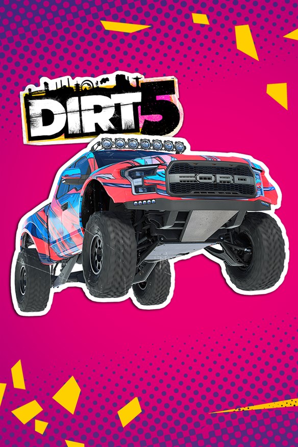DIRT5 Ford Raptor Xbox Series X|S and Xbox One cover art