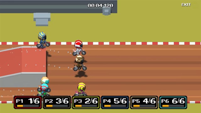 Dirt Bike Retro screenshot 3