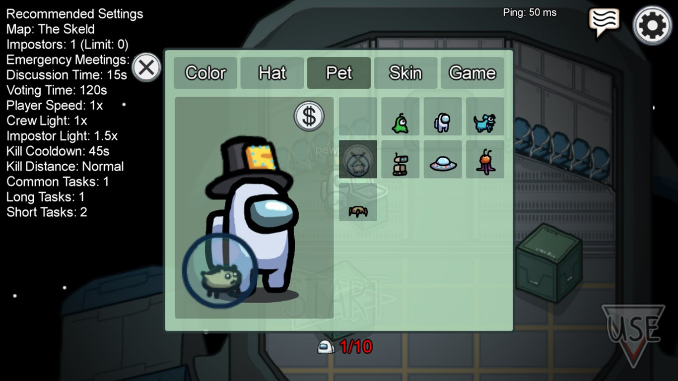 Among Us - Hamster Pet Bundle screenshot