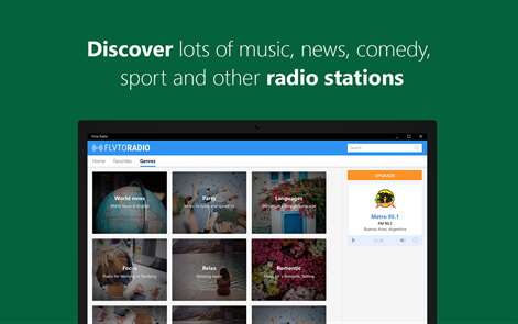 Flvto Radio - Live FM Stations and Online Radios Screenshots 2