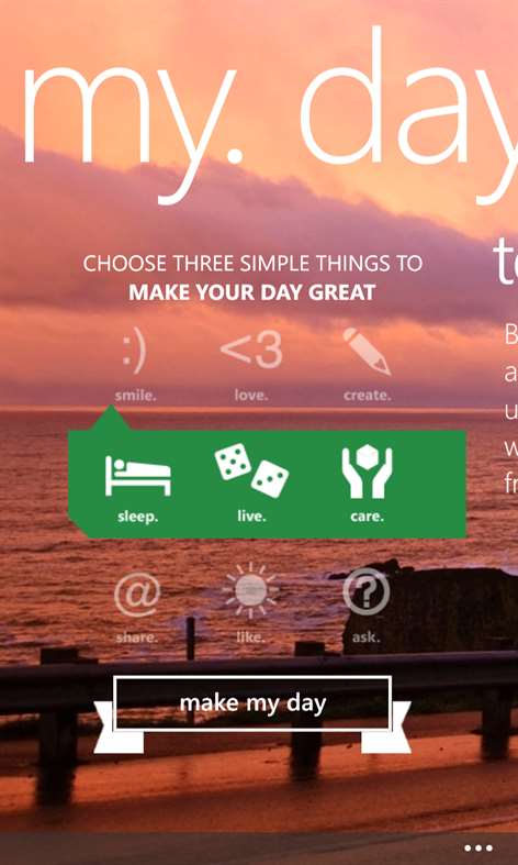 Make my day. Screenshots 2