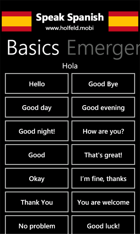 Speak Spanish Screenshots 2