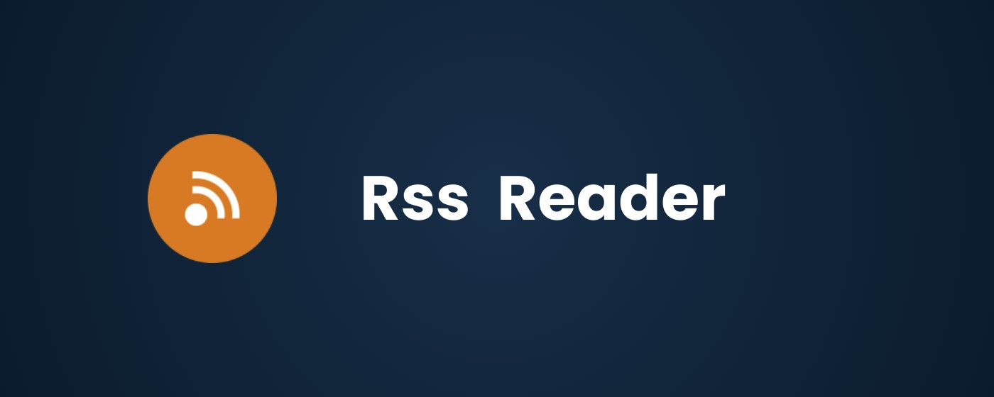 RSS Reader marquee promo image