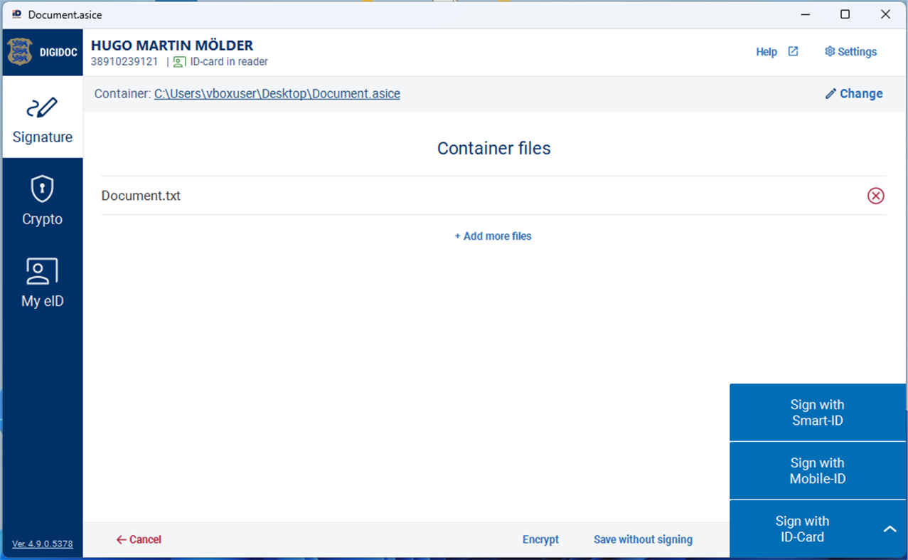 #3. DigiDoc4 (Windows) بواسطة: Riigi Infosüsteemi Amet