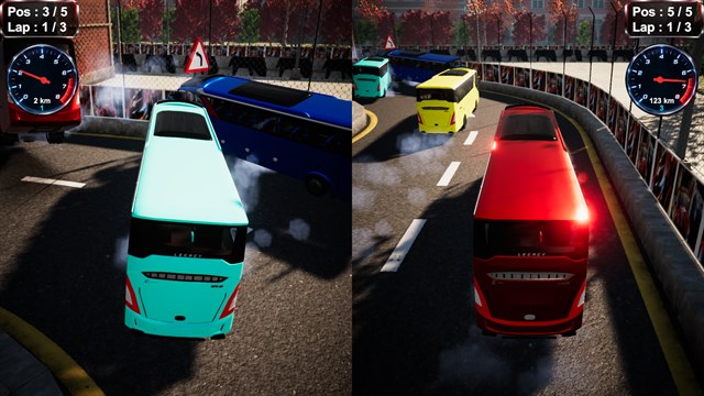 Bus Simulator Racing Multiplayer Game screenshot 4
