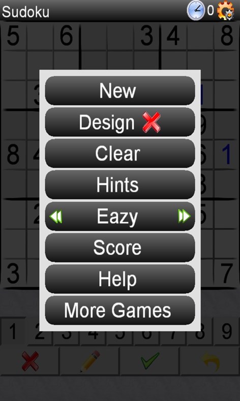 #3. Sudoku (Free) (Windows) بواسطة: GASP Mobile Games Inc