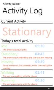 Activity Diary screenshot 3