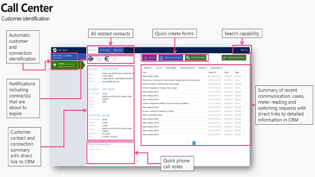 Snapshot 3 of BE-terna Utilities CRM