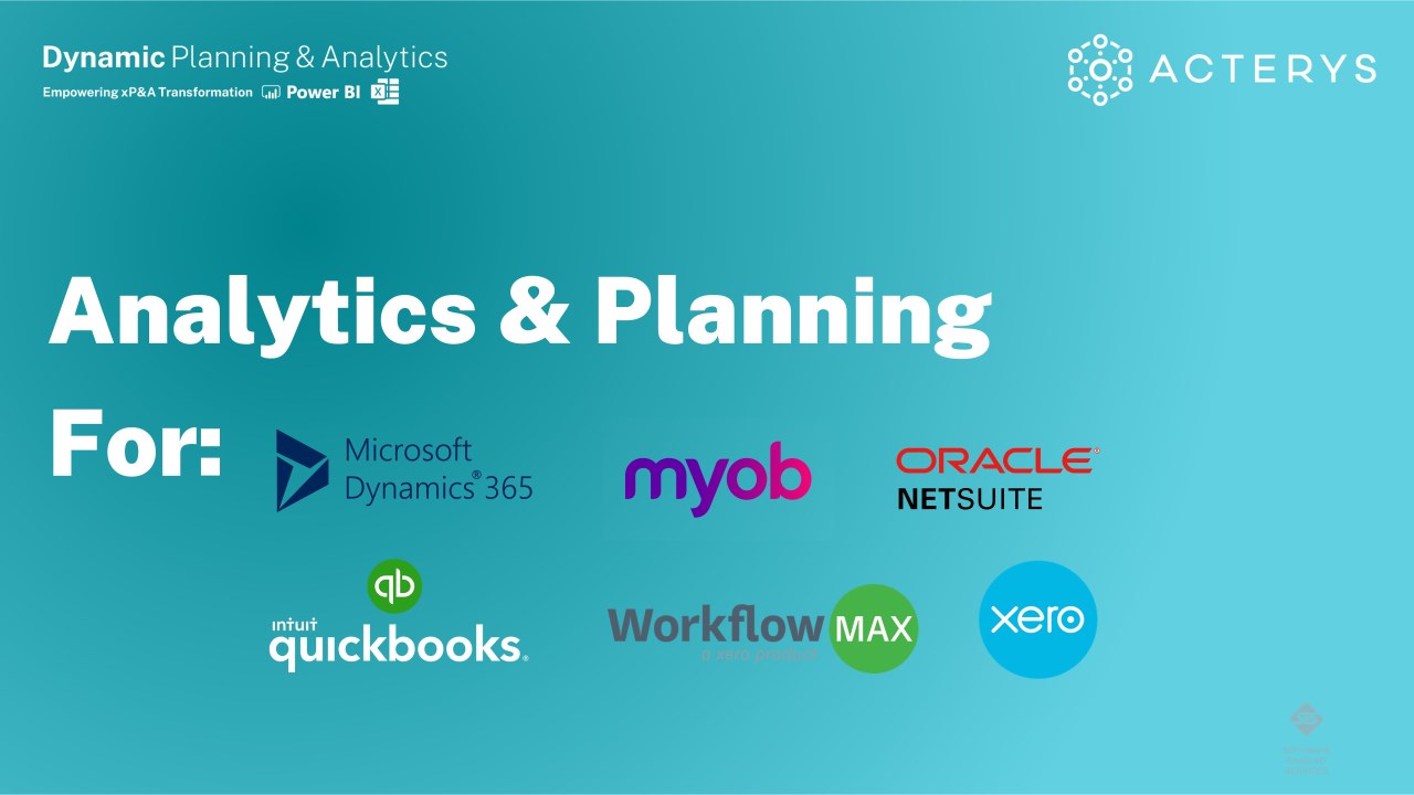 Snapshot 1 of NetSuite App for Planning, Reporting & Consolidation
