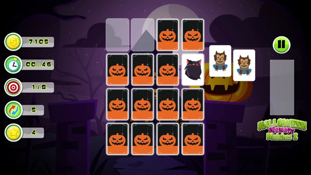Halloween Memory Matches 2 screenshot 2