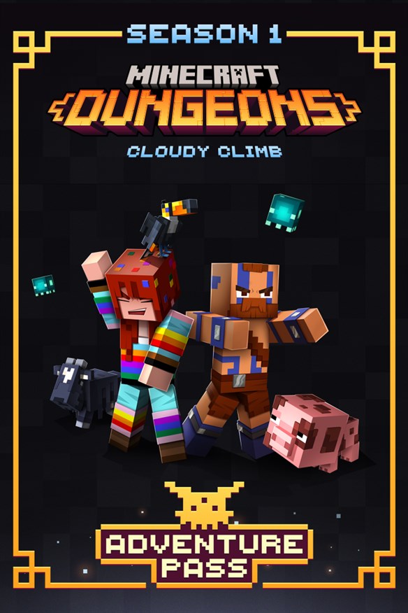 Minecraft Dungeons: Cloudy Climb Adventure Pass for Windows Xbox Series X|S and Xbox One cover art