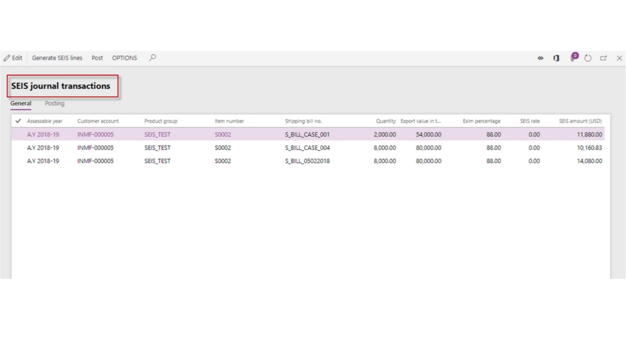 Snapshot 2 of EXIM for Service Industry