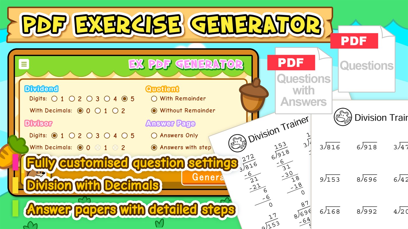 #5. HF Division Trainer (Windows) By: Hamster Force Multimedia Ltd