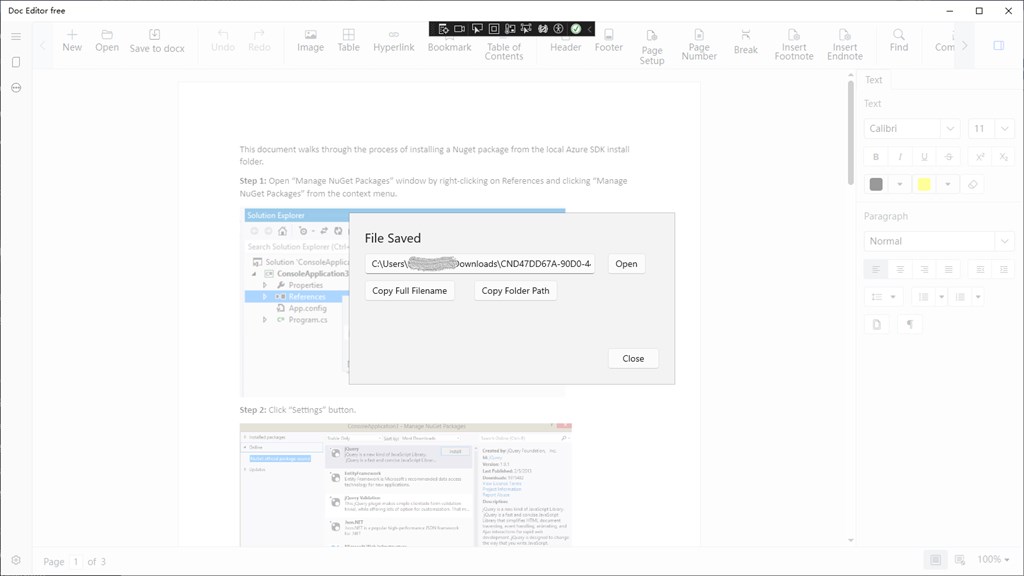 Doc Editor free_4