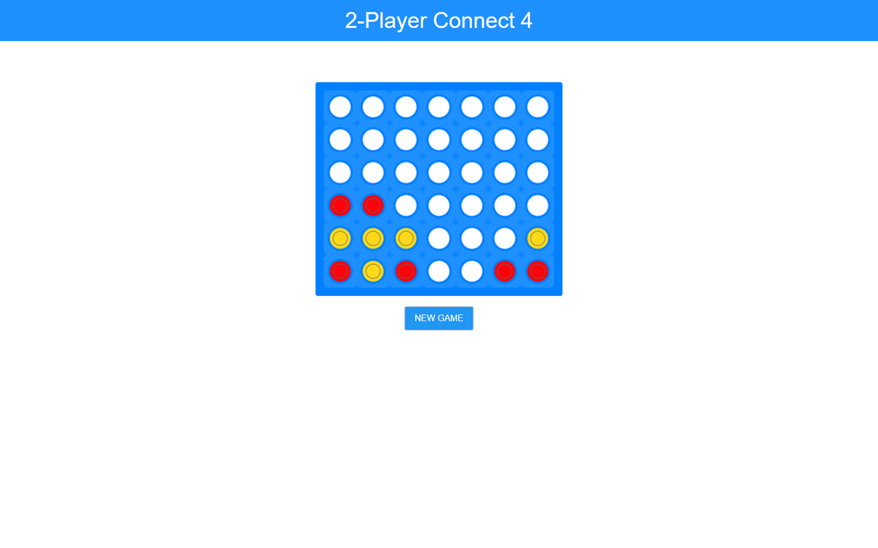 2-player Connect 4