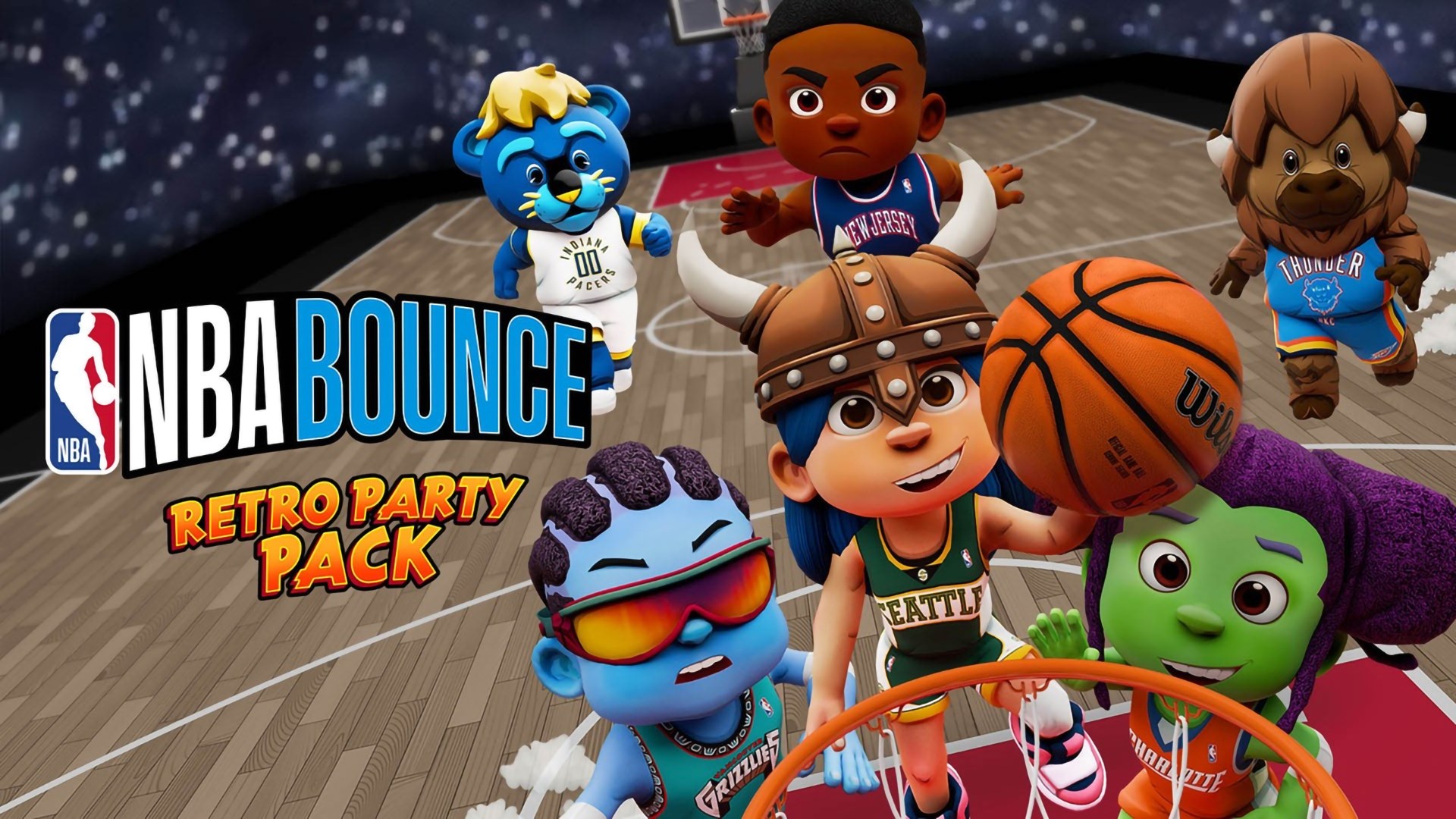 NBA BOUNCE  - Retro Party Pack