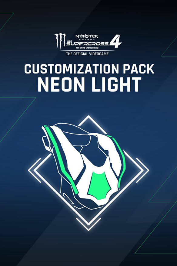 Monster Energy Supercross 4 - Customization Pack Neon Light Xbox Series X|S and Xbox One cover art