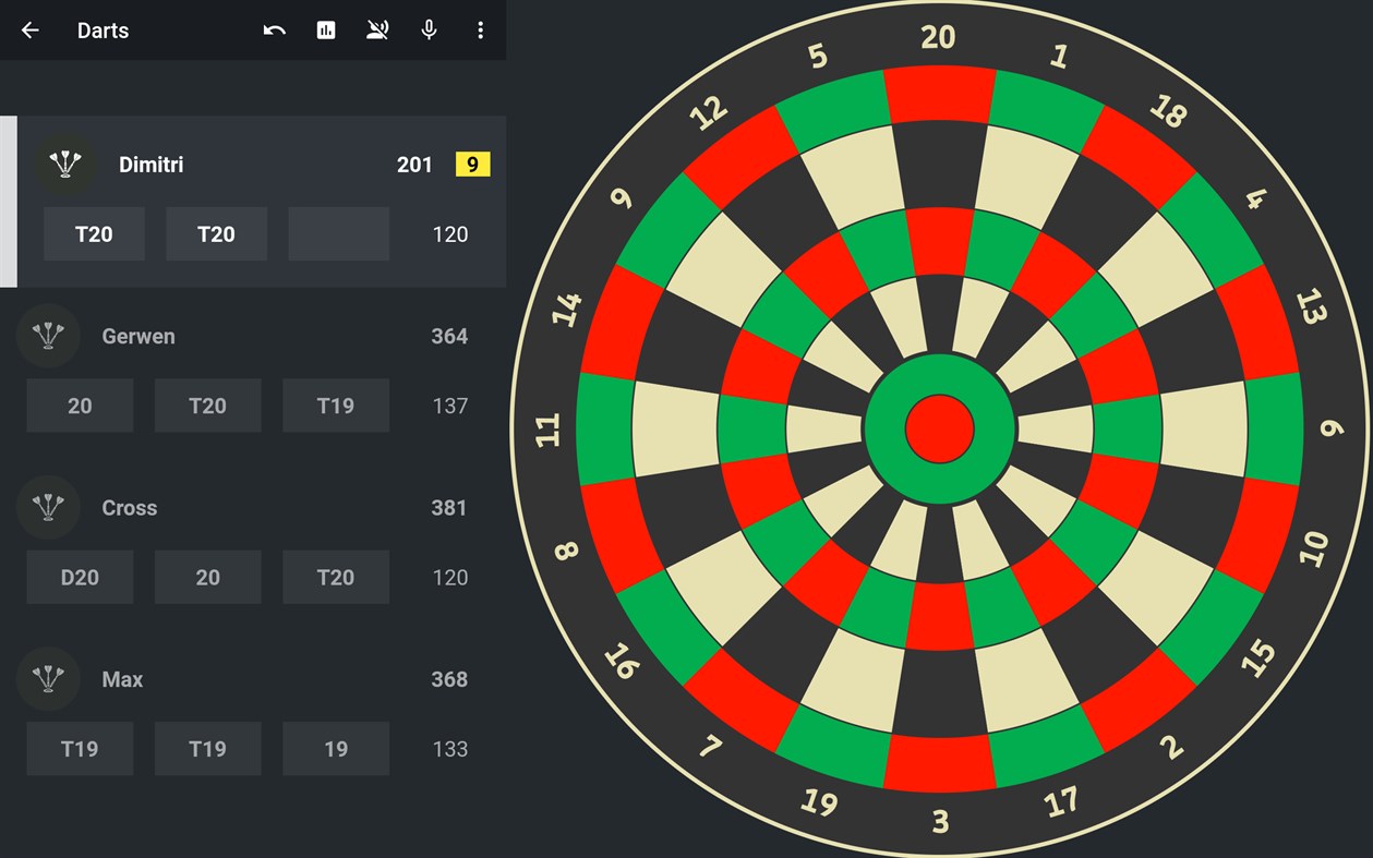 #1. DARTS Scoreboard 2026 (Windows) By: HIG Studio