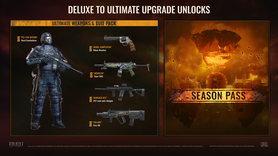 S.T.A.L.K.E.R. 2: Heart of Chornobyl — Deluxe to Ultimate Upgrade - Xbox Edition (Xbox) โดย: GSC Game World