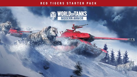 《戰車世界》– Red Tigers Starter Pack