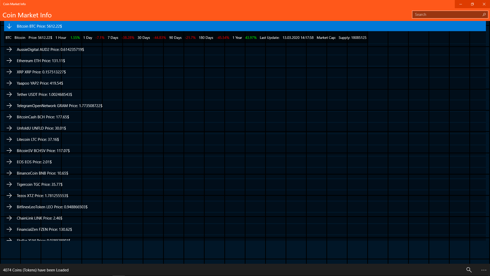 Coin Market Info : téléchargement et installation gratuits sous Windows |  Microsoft Store