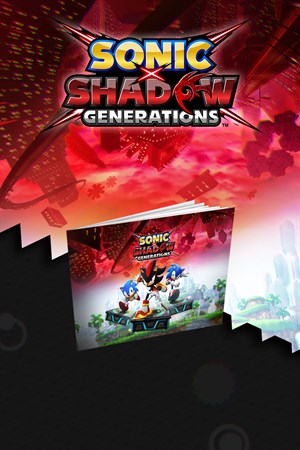 Артбук SONIC X SHADOW GENERATIONS и мини-саундтрек