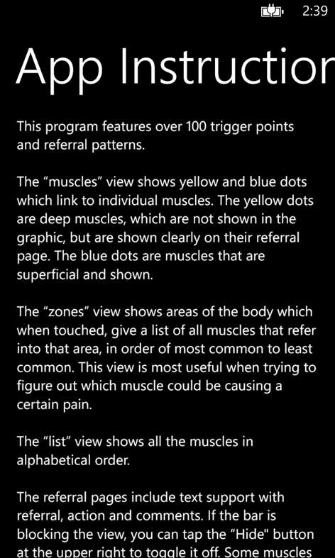 Muscle Trigger Points Anatomy Screenshots 1