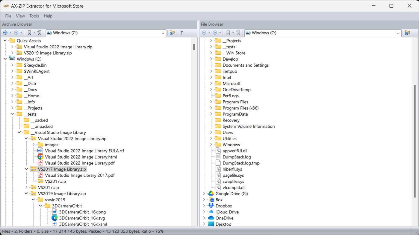 #3. AX-ZIP Extractor (Windows) 由: AX Systems