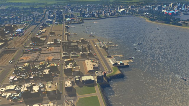 Cities: Skylines - Sunset Harbor (Win 10) screenshot 3