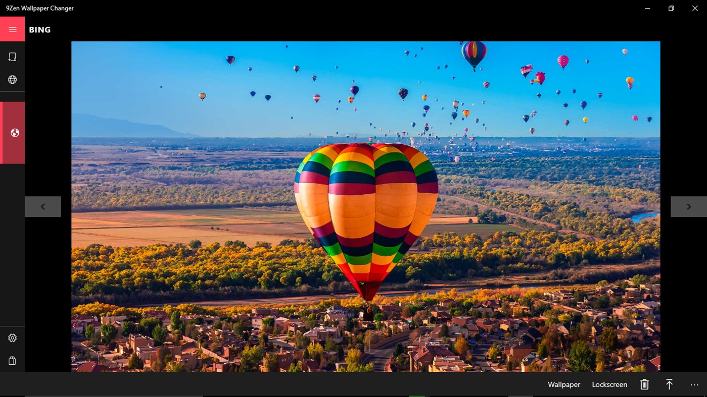 #2. 9Zen Wallpaper Changer (Windows) Podle: Inspizen Inc