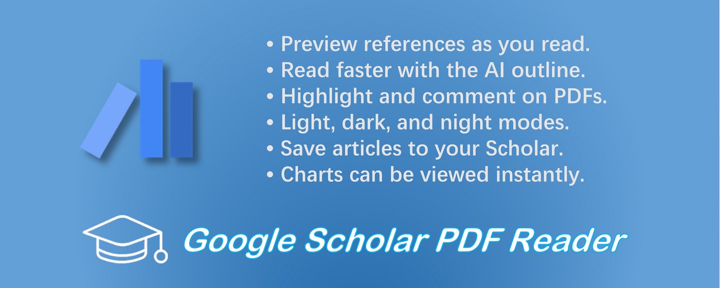 Google Scholar PDF Reader marquee promo image