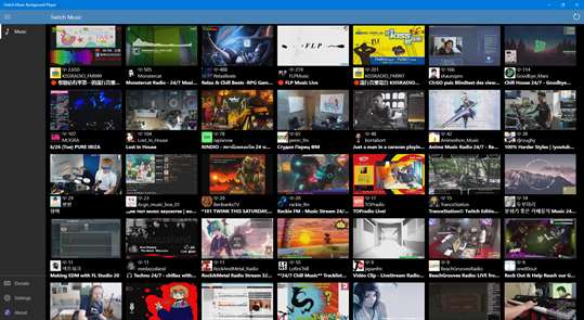 Twitch Music Background Player screenshot 1