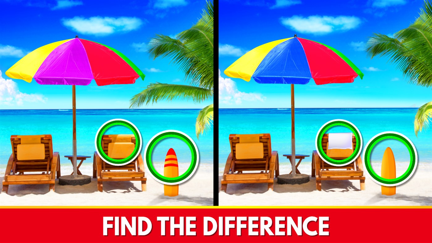 #1. Find The Differences - Spot it (Windows) Με: RV AppStudios