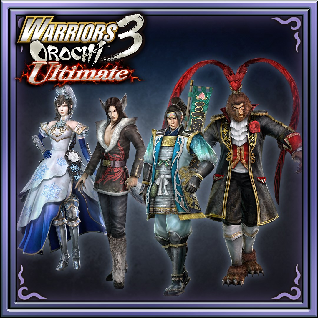 WARRIORS OROCHI 3 Ultimate DW7 ORIGINAL COSTUME PACK SET 2