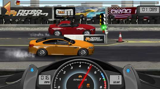 Drag Racing HD screenshot 1