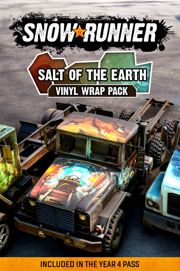 SnowRunner – Salt of the Earth Vinyl Wrap Pack (Windows) Xbox Series X|S and Xbox One cover art