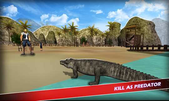 Wild Crocodile Simulator screenshot 5