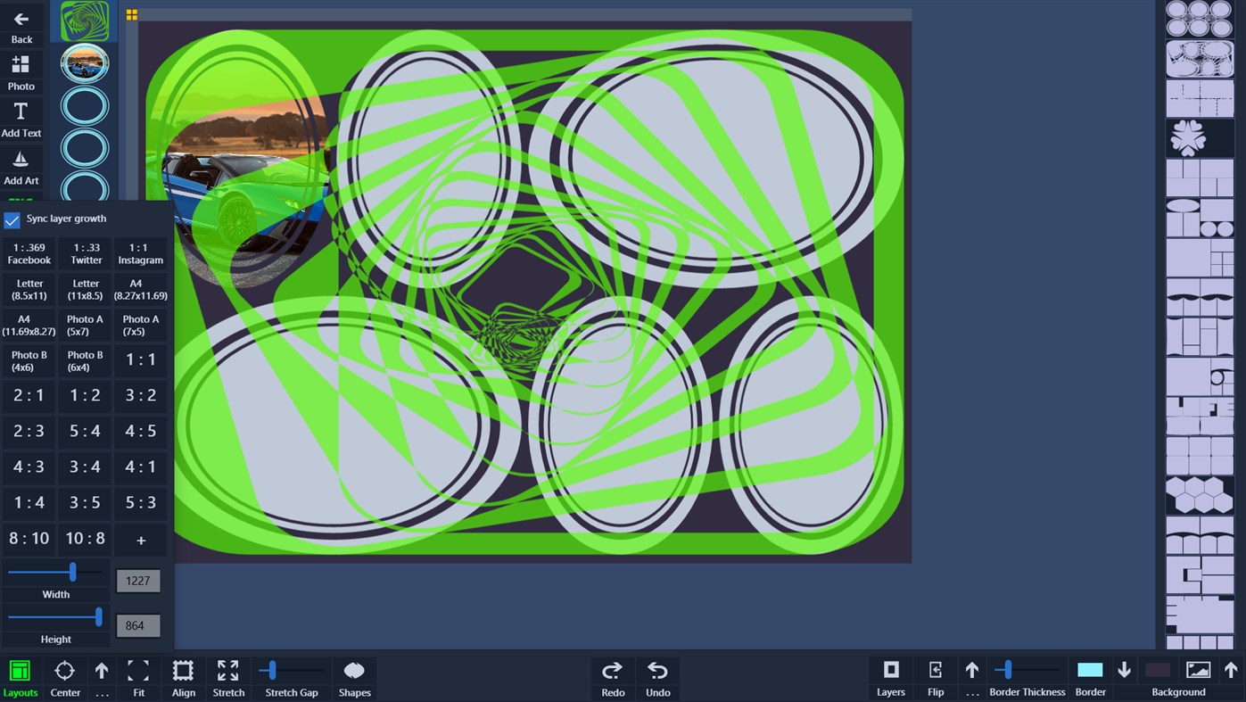 #4. Atlantas Photo Collage Studio (Windows) Göre: Unicorn