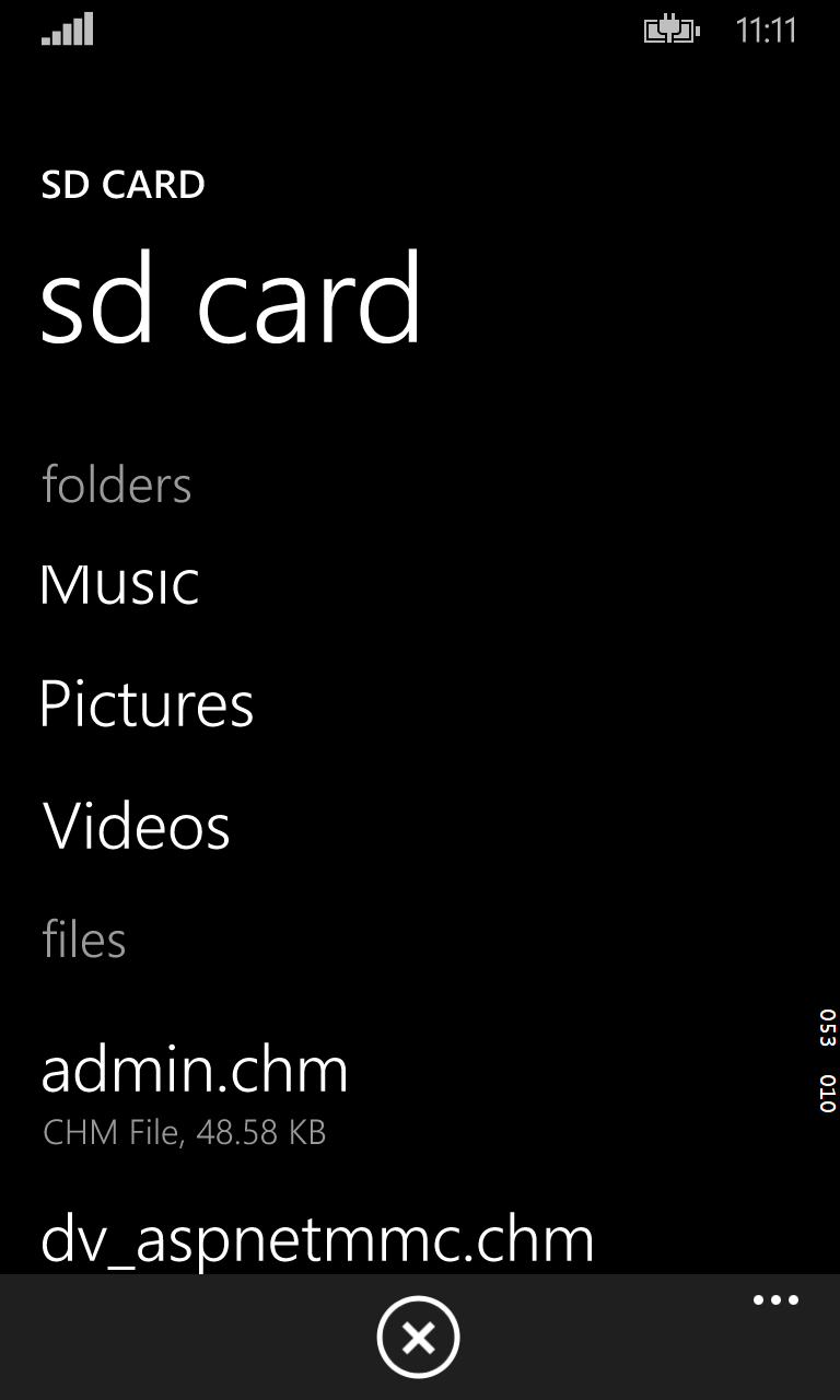 Captura 1 CHM Reader windows