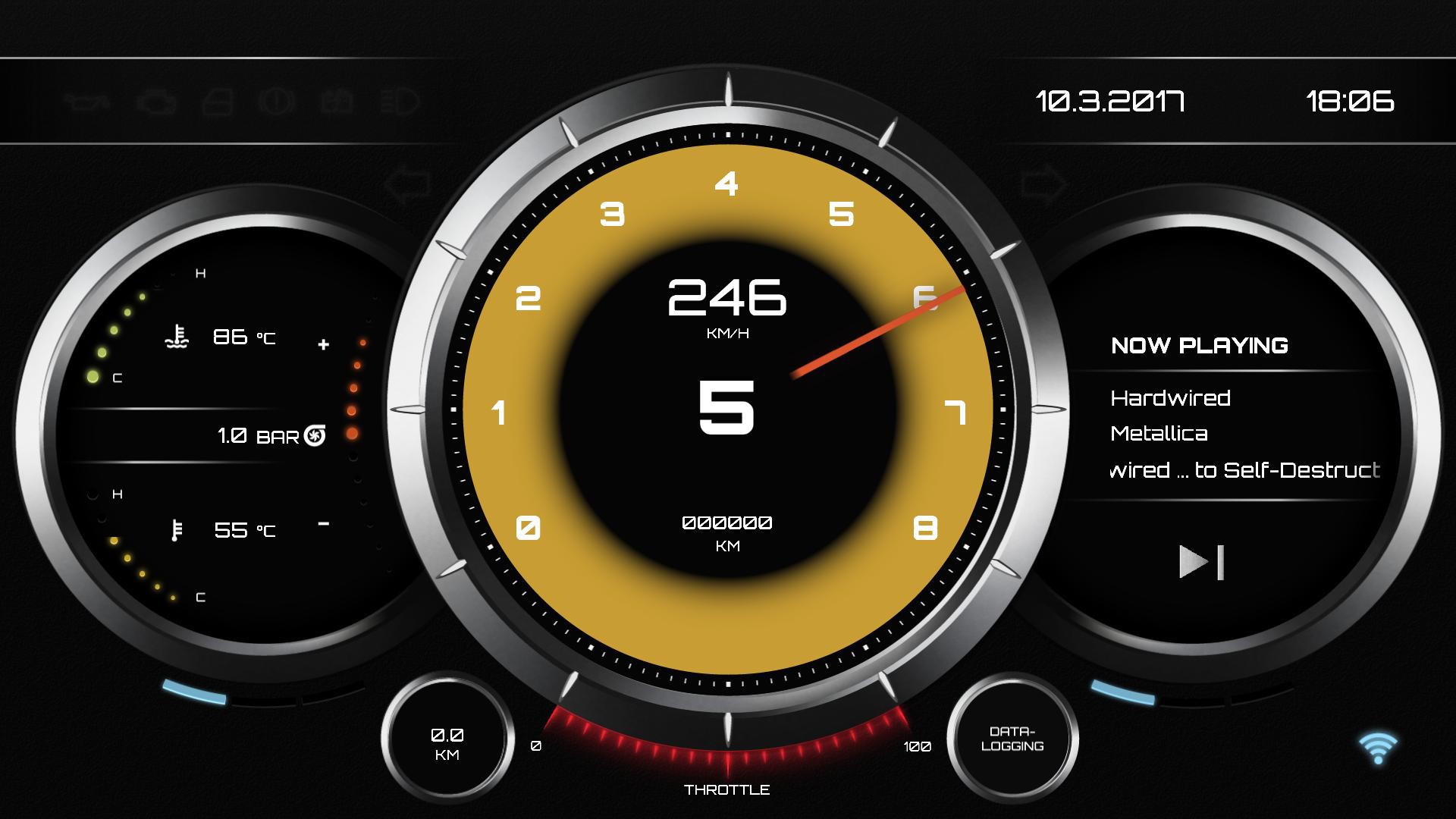 RealDash screenshot
