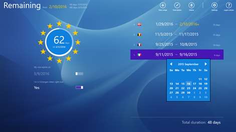 Schengen Counter Screenshots 2