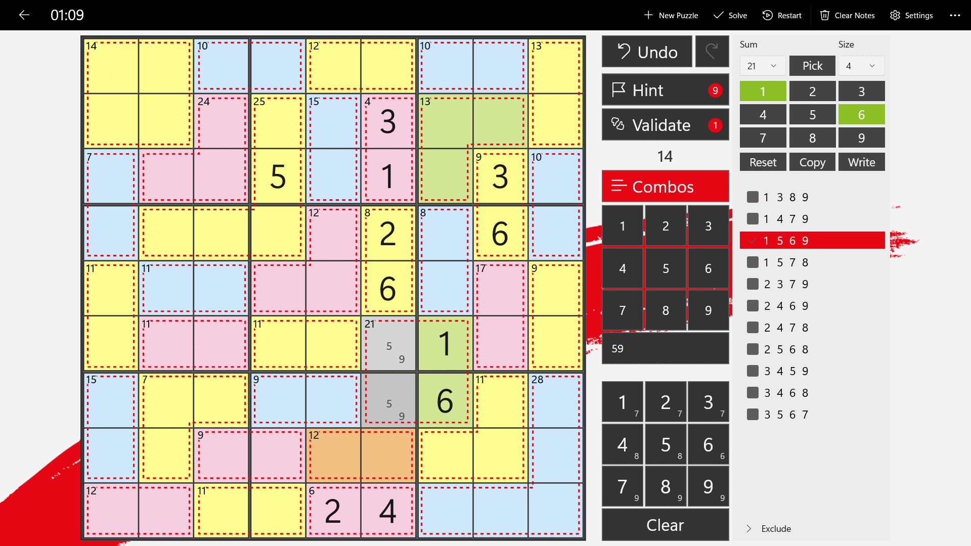 Jogo para Computador - Killer Sudoku - Disciplina - Matemática